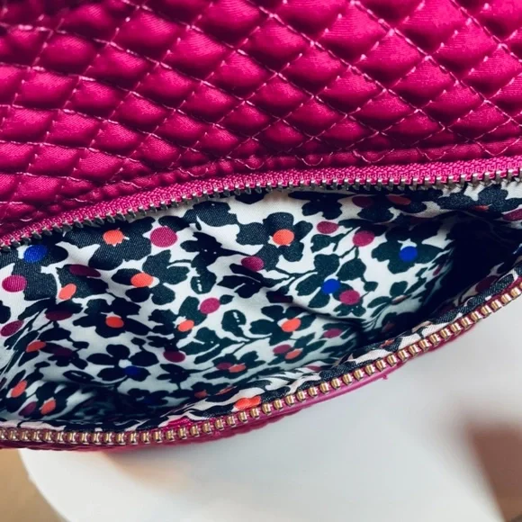 Vera Bradley Campus Backpack Valentines Day Raspberry - Picture 7 of 9